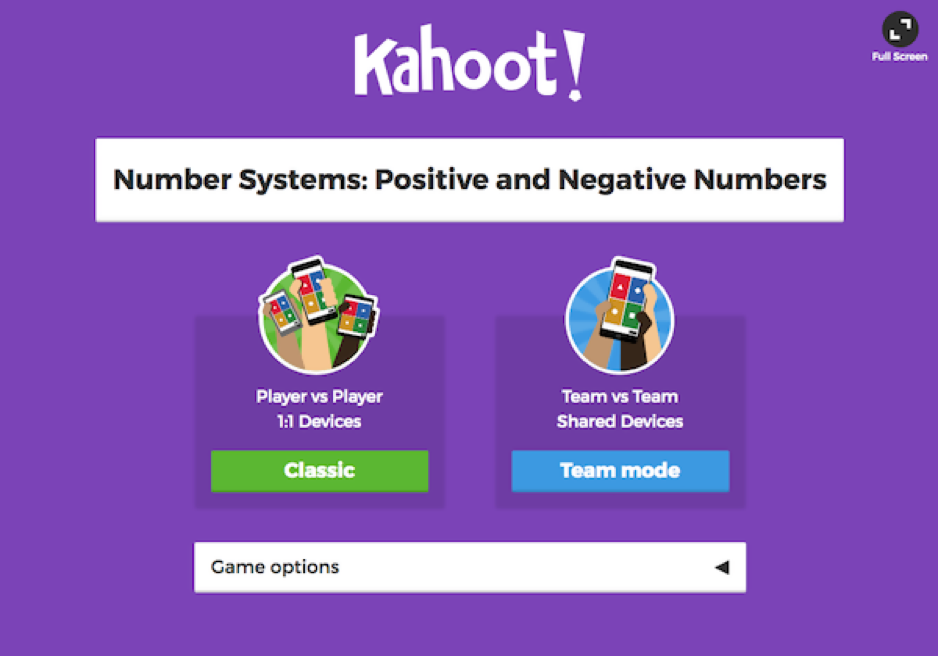 Gamification in education with Kahoot