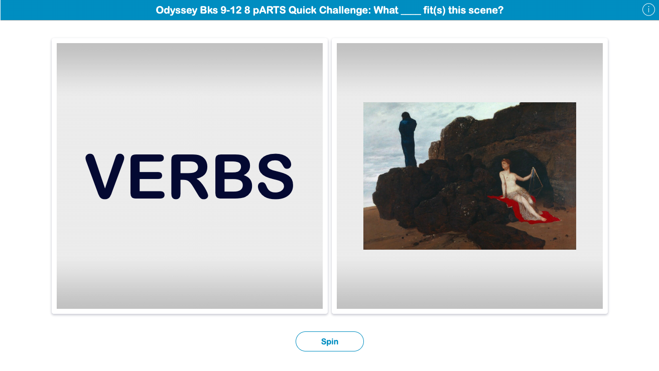 The Odyssey Books 9-12 8 pARTS language and literature challenge