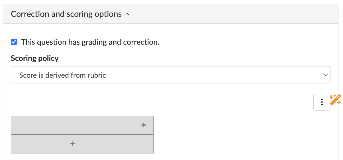 How to set up a scoring rubric in BookWidgets