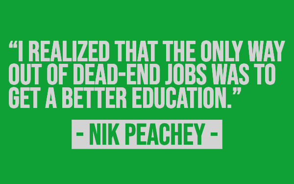 Quote about education - Nik Peachey interview