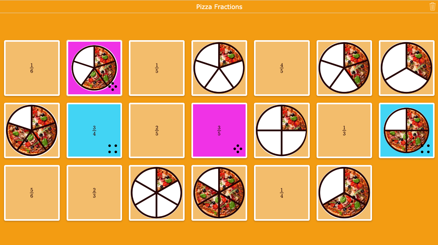 Pizza Fractions