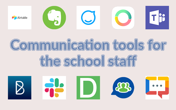 Communication tools for the school staff