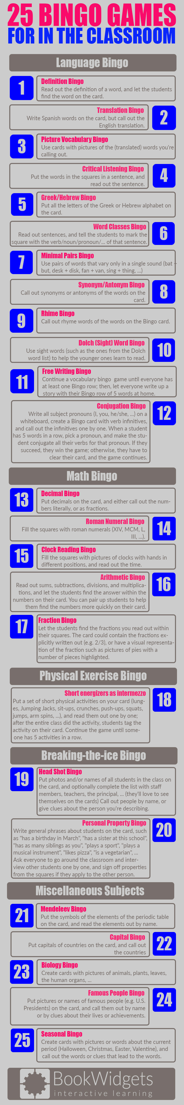 Online Custom Bingo Game