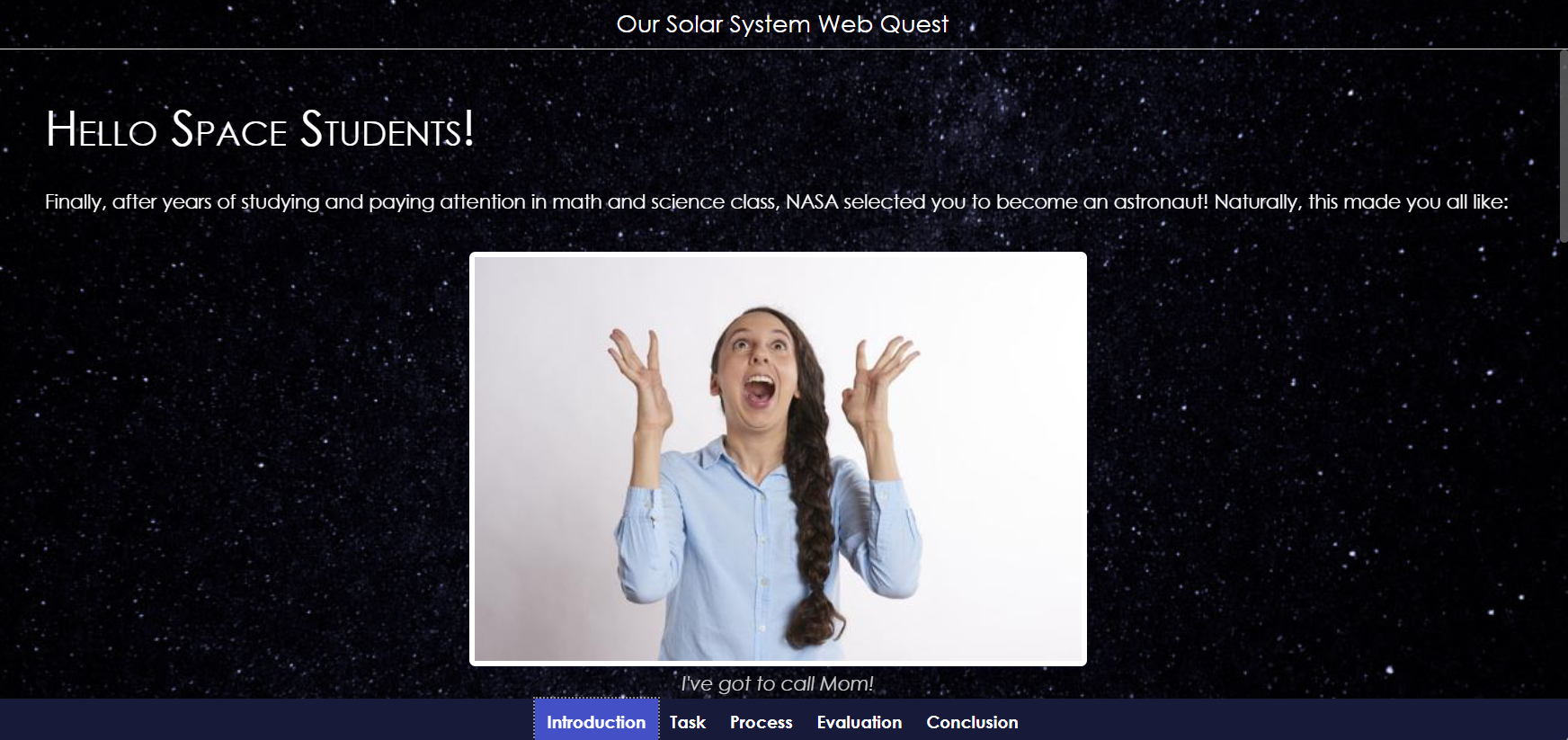 solar system webquest 5th grade