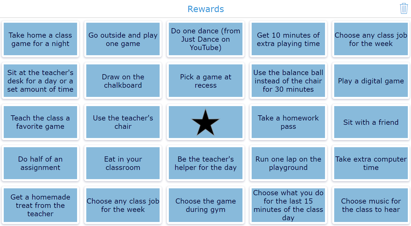 Reward - Bingo
