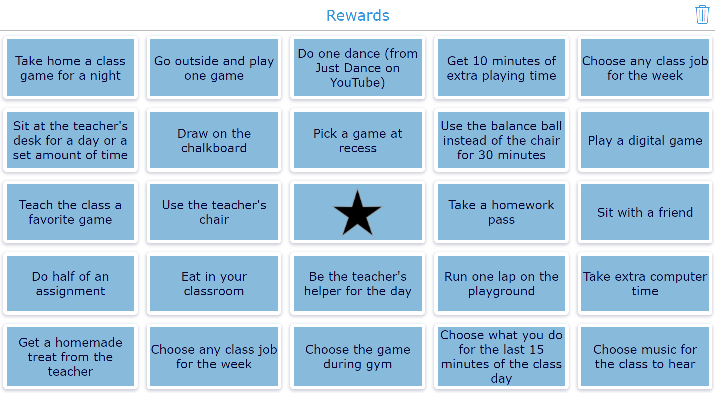 Using reward systems to motivate students - BookWidgets