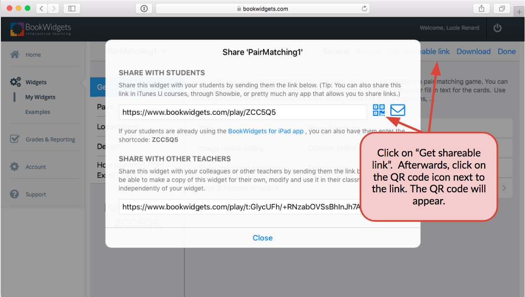 10+ Ways to Share Interactive BookWidgets Activities with your Students -  BookWidgets