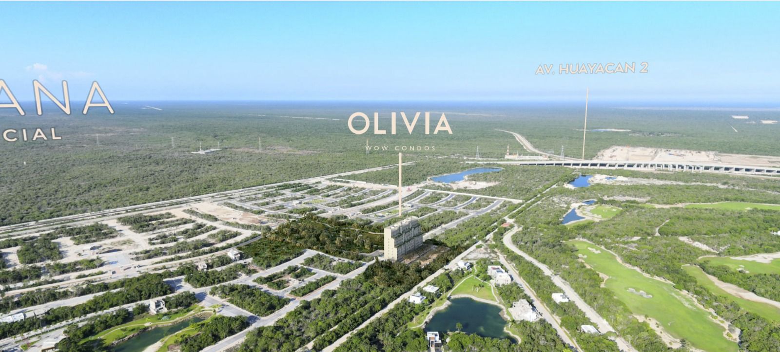 Olivia, Departamento en Preventa en Lausana Cancún