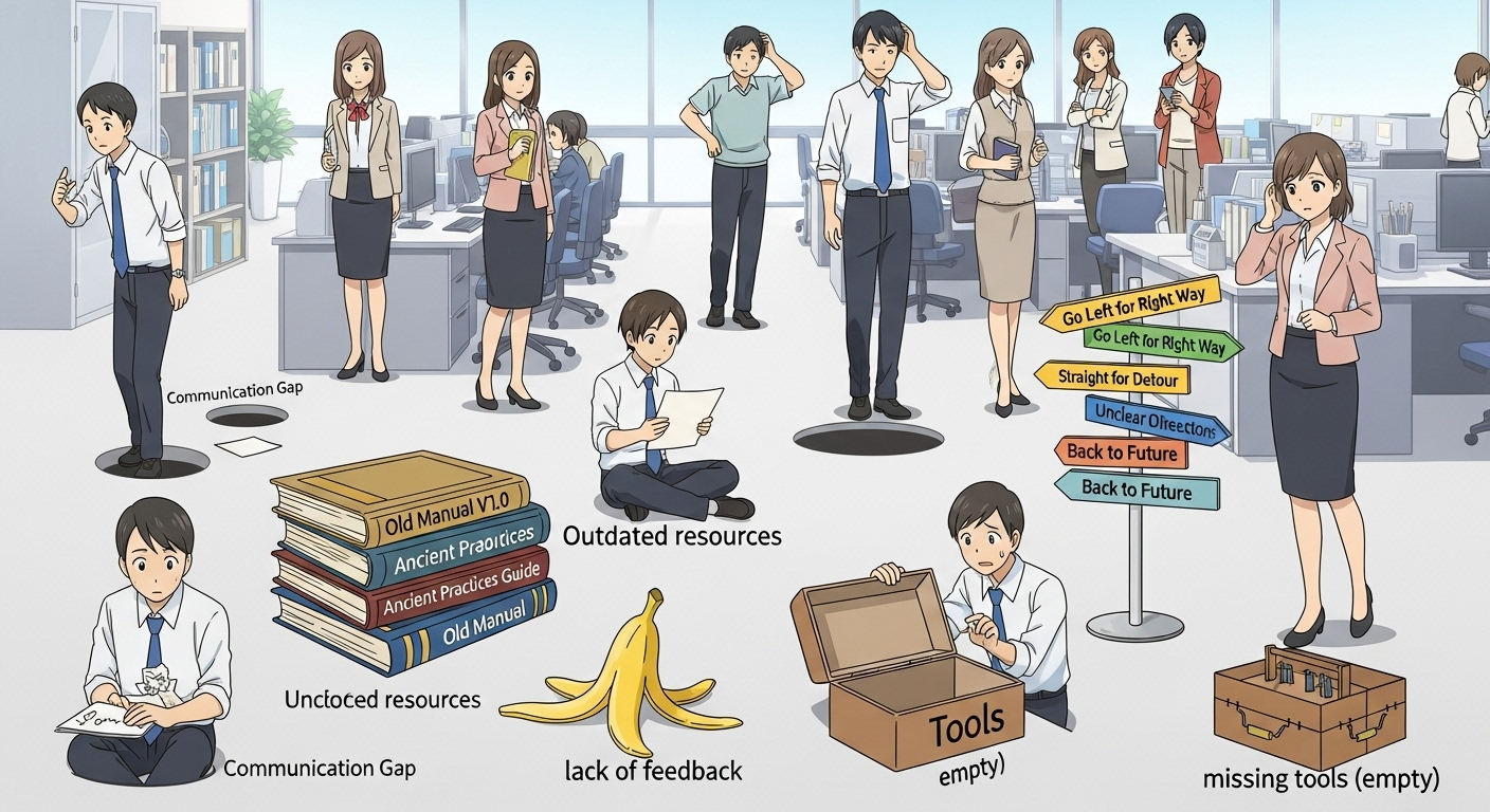 あなたの職場は大丈夫？よくある5つの「育成の落とし穴」