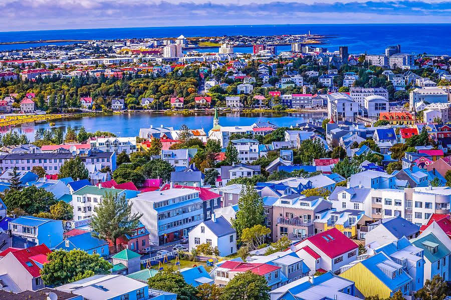 Arrival in Reykjavík
