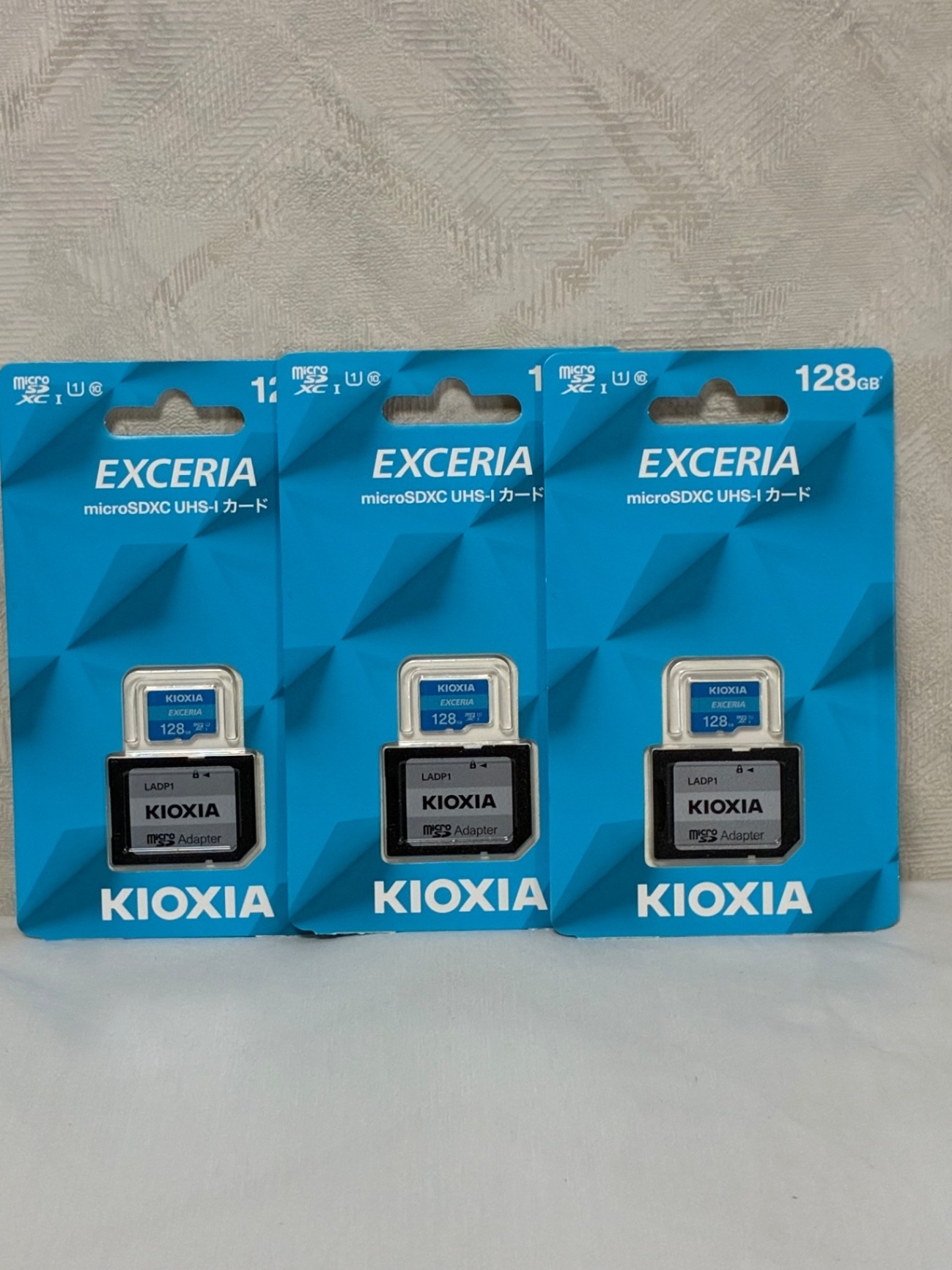 KIOXIA microSDカード 128GB KEMC-A128G 3枚セット