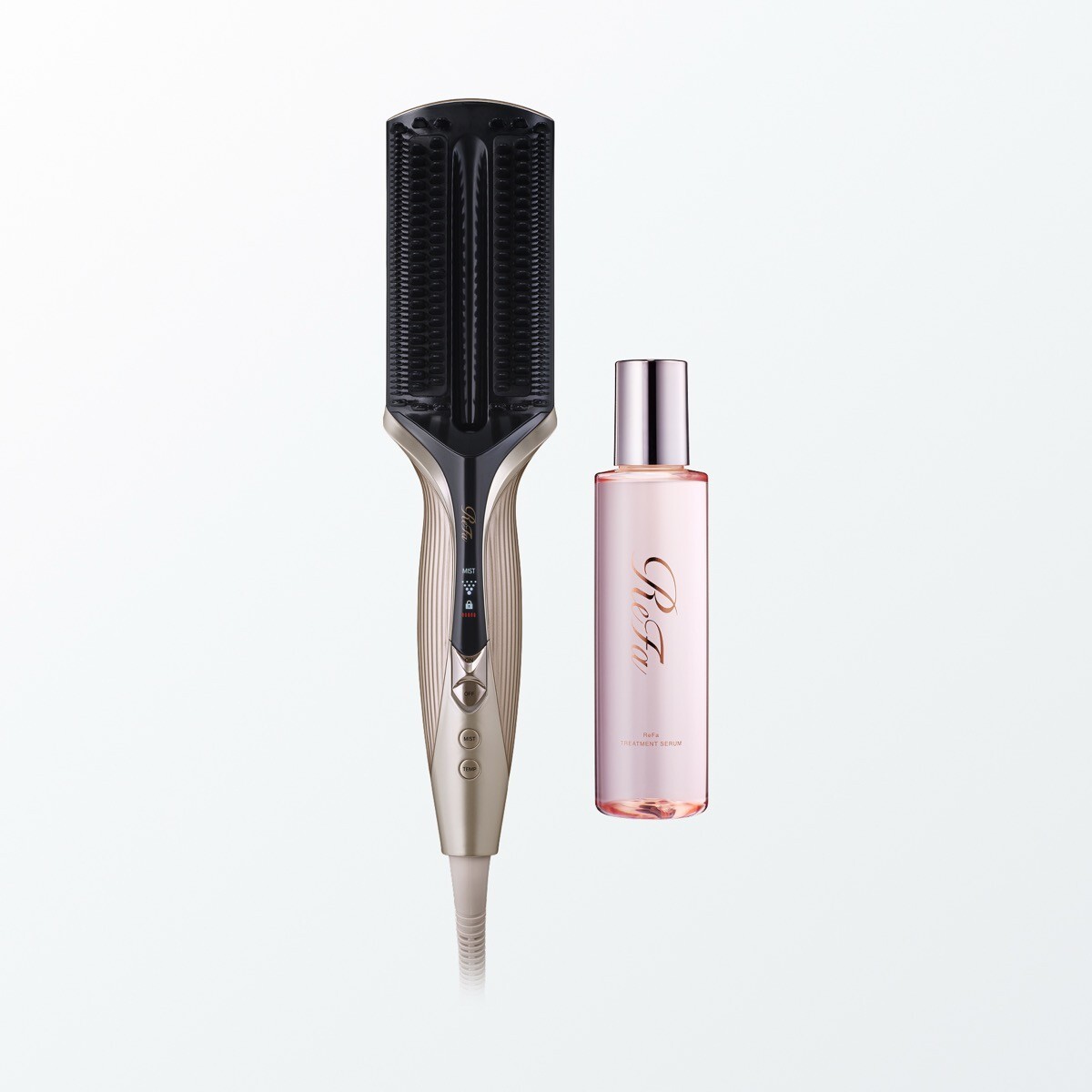 ReFa リファ トリートメントアイロン シャンパンゴールド（専用セラム150ml 1本同梱）
