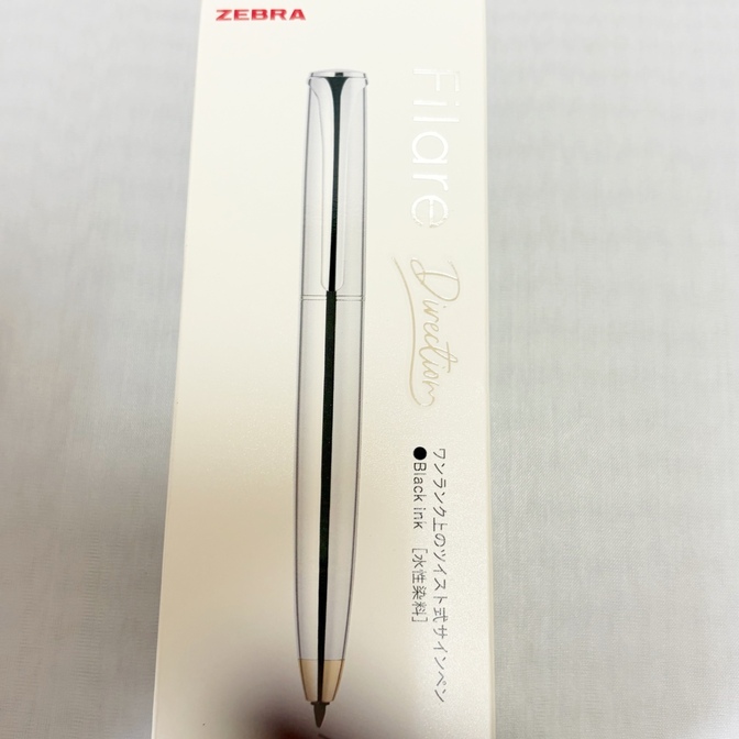 ゼブラ　フィラーレサインペン〈シルバー〉