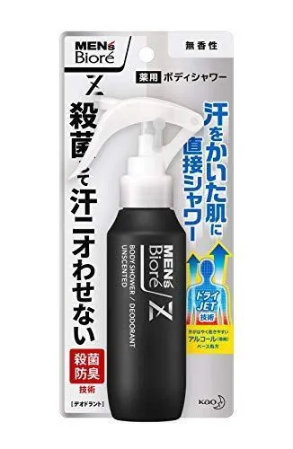 メンズビオレZ 薬用ボディシャワー 無香性 100ml 医薬部外品