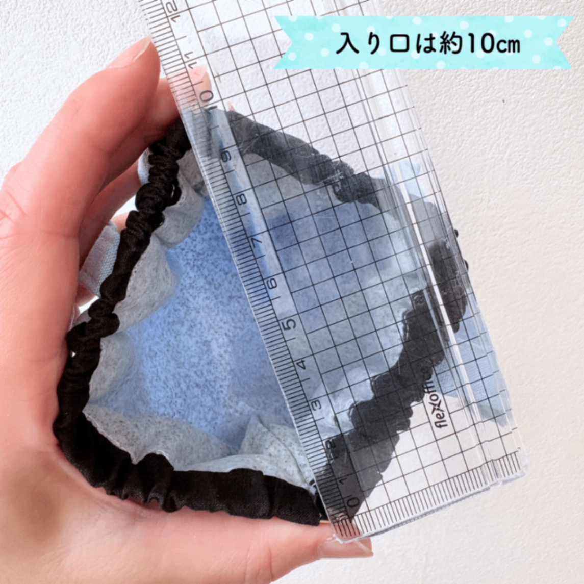 【紀州オックス】わんちゃん消臭マナーポーチ Lサイズ｜ブラック&カーキ｜現品限り