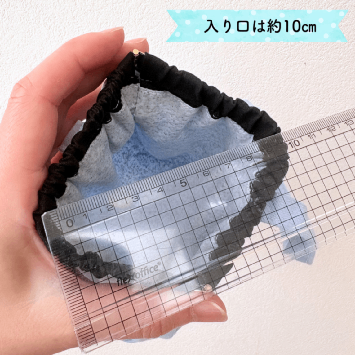 【紀州オックス】わんちゃん消臭マナーポーチ Lサイズ｜ブラック&カーキ｜現品限り