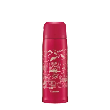 象印 水筒 ステンレスボトル 820ml コップタイプ 赤