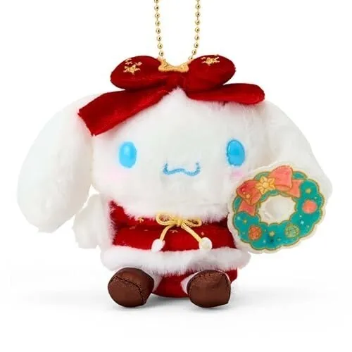 サンリオ マスコットホルダー クリスマス シナモロール
