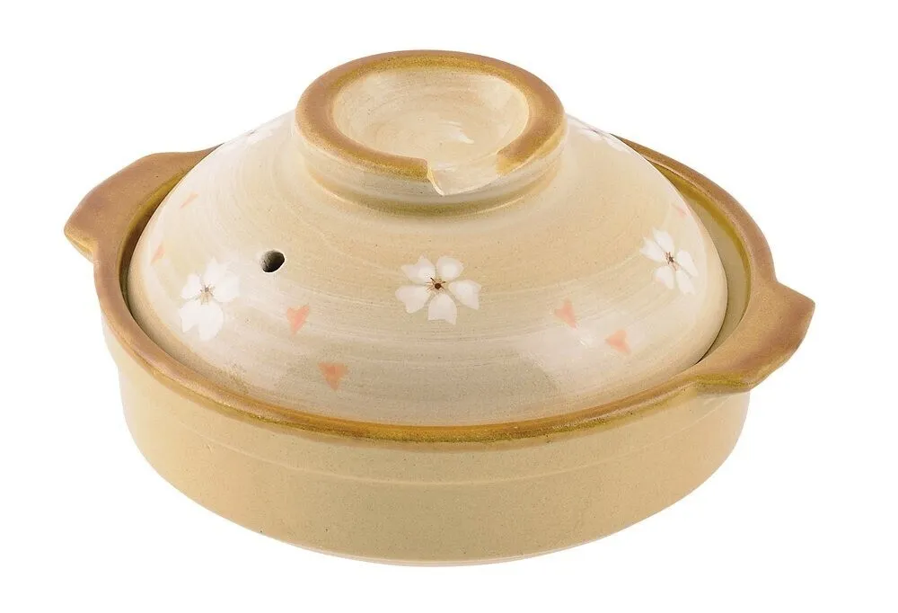 パール金属 よせ鍋17cm 小花 L-1794