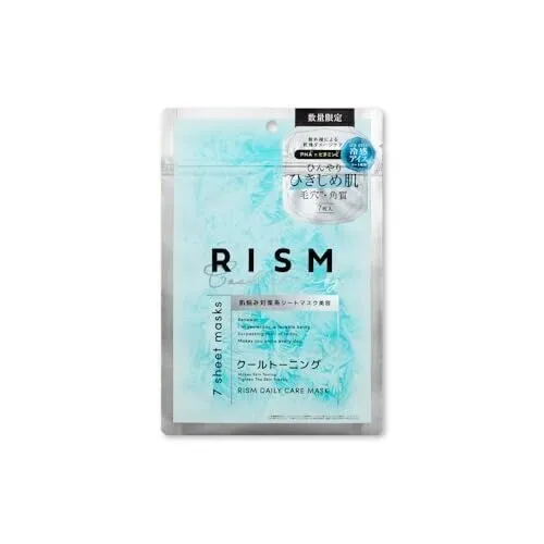 RISM クール ひんやりシートマスク ビタミンC 7枚入