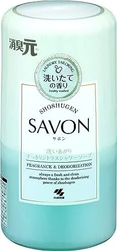 消臭元SAVON シトラスシャワーソープ 本体400ml
