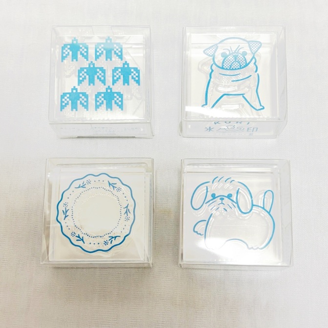 氷印　スタンプ大4個セット