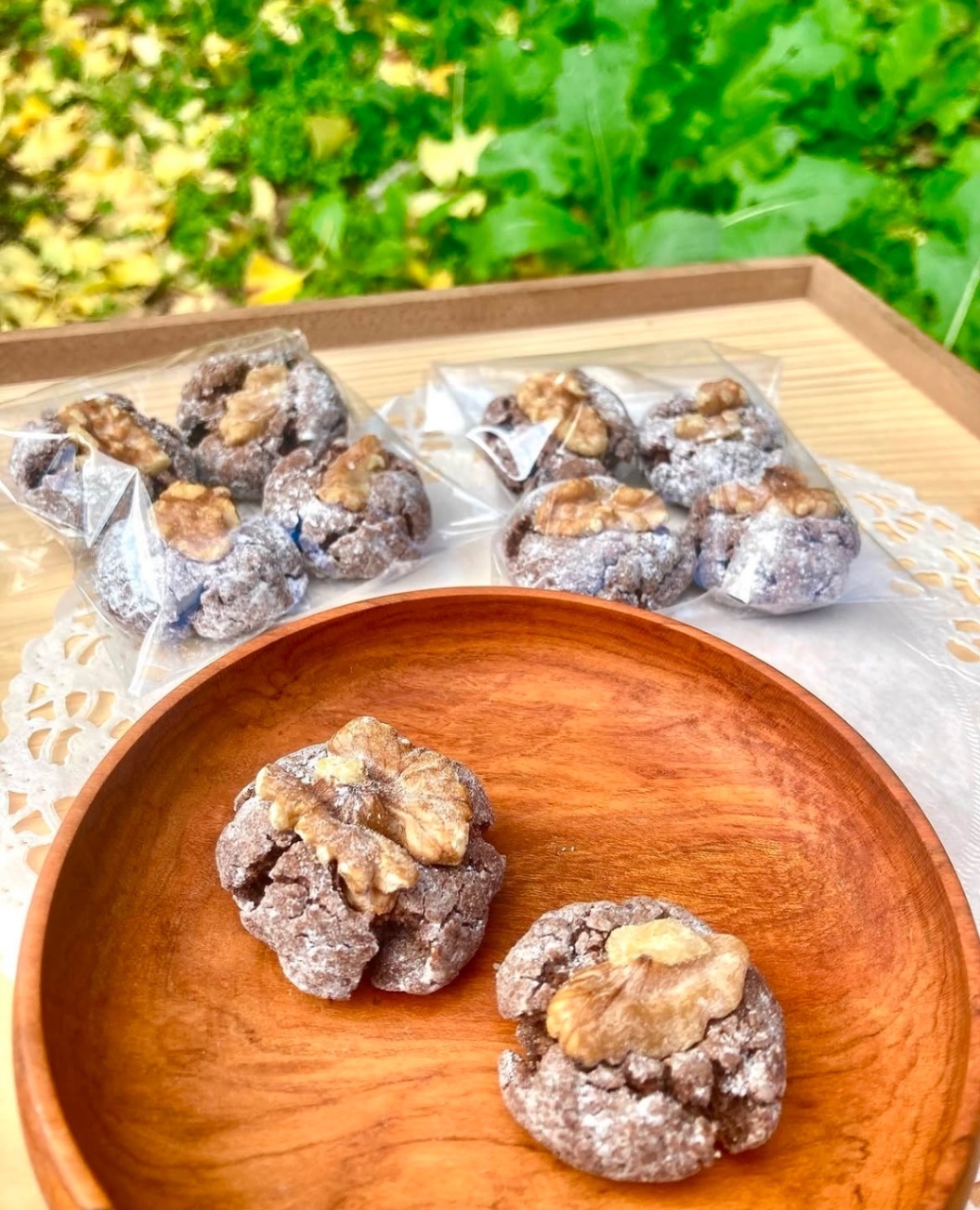 シナモン好きさんに😊　
2種のシナモンクッキー🍪セット
4個入り×4袋　合計16個
