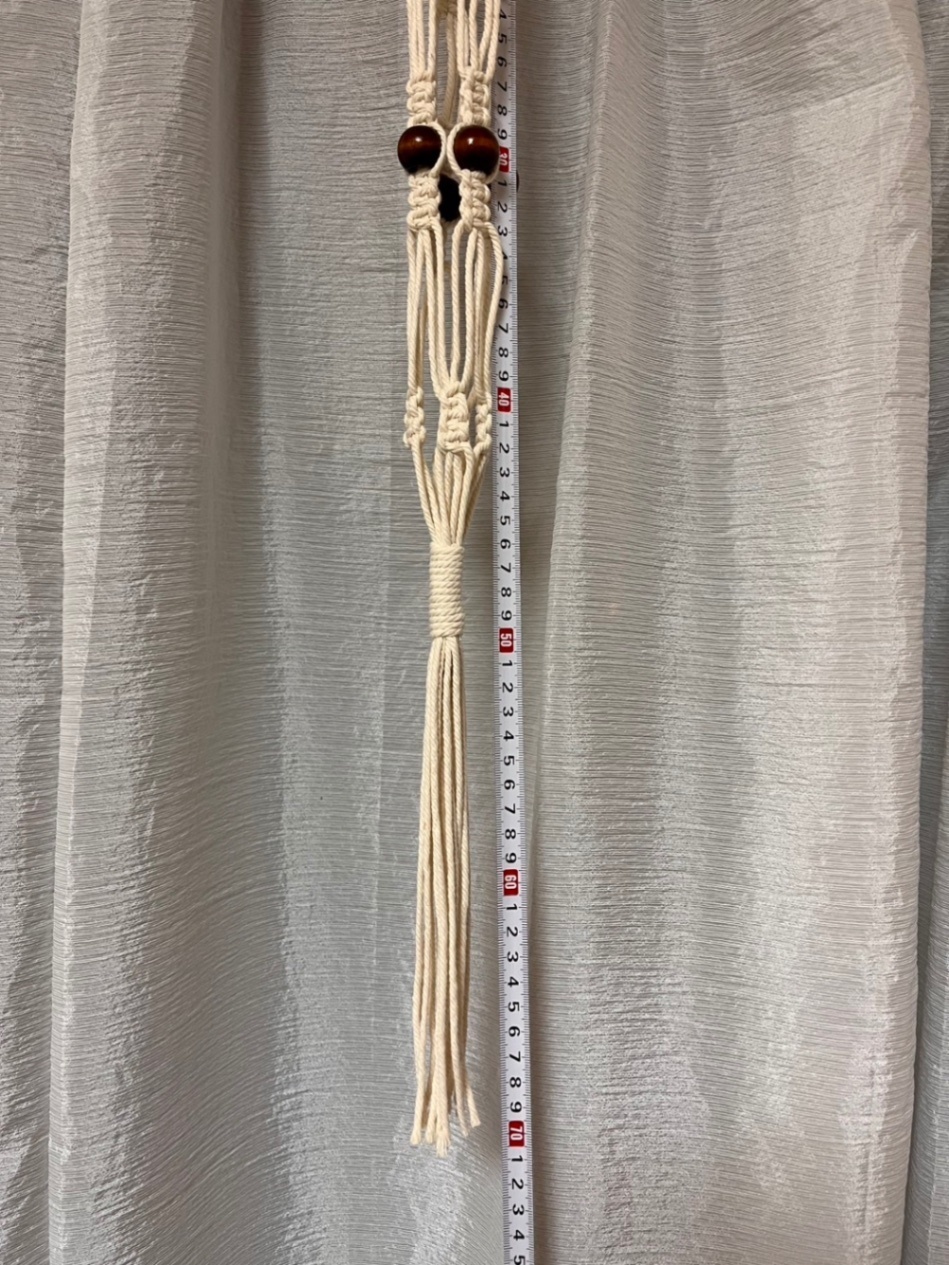 【残り3点限定】ハンドメイド プラントハンガー 80cm 観葉植物 インテリア
