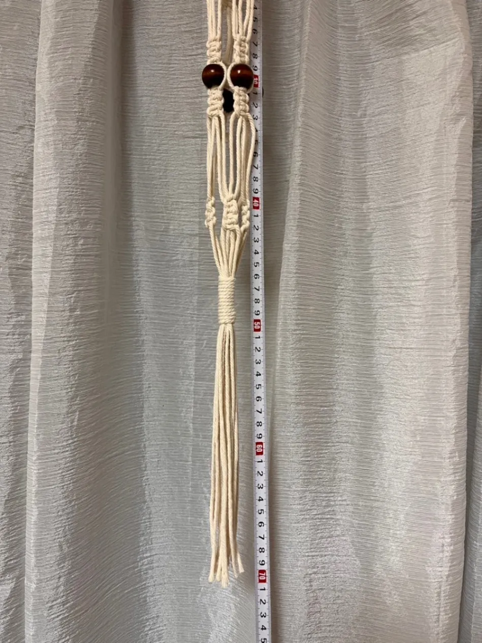 【残り3点限定】ハンドメイド プラントハンガー 80cm 観葉植物 インテリア