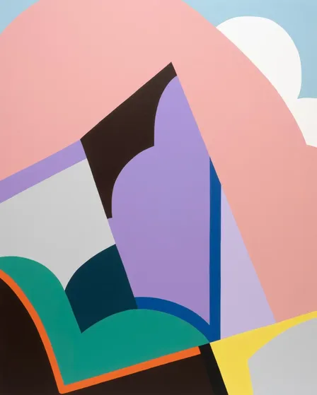抽象絵画 原画｜町山耕太郎「I don't know but I know/ しってるよ」