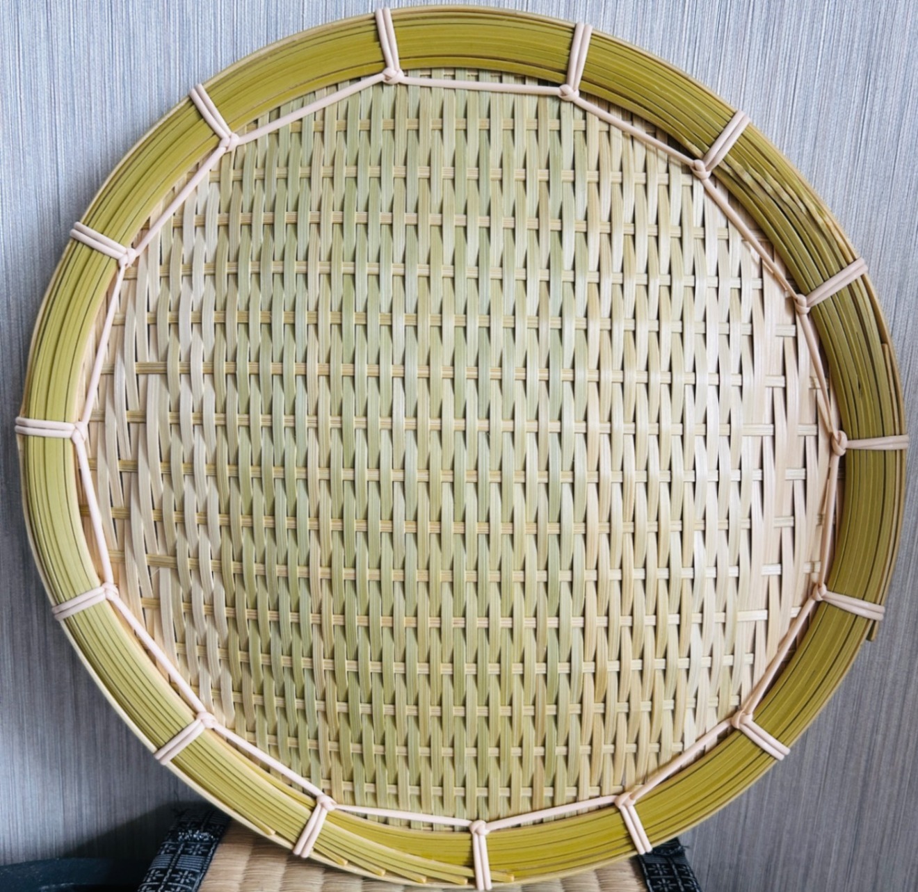 竹ザル 30㎝ 国産 真竹【希少生産の日本製竹ザル】ざる