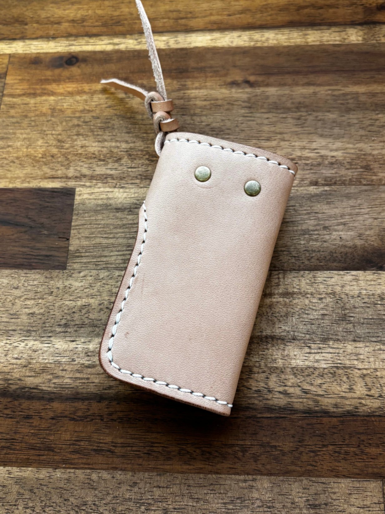 キーケース｜昭南皮革　多脂ベンズ／手縫い