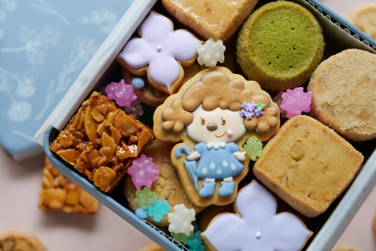 父の日限定　あじさいぷぷ缶 & 父の日ブレンドコーヒーセット