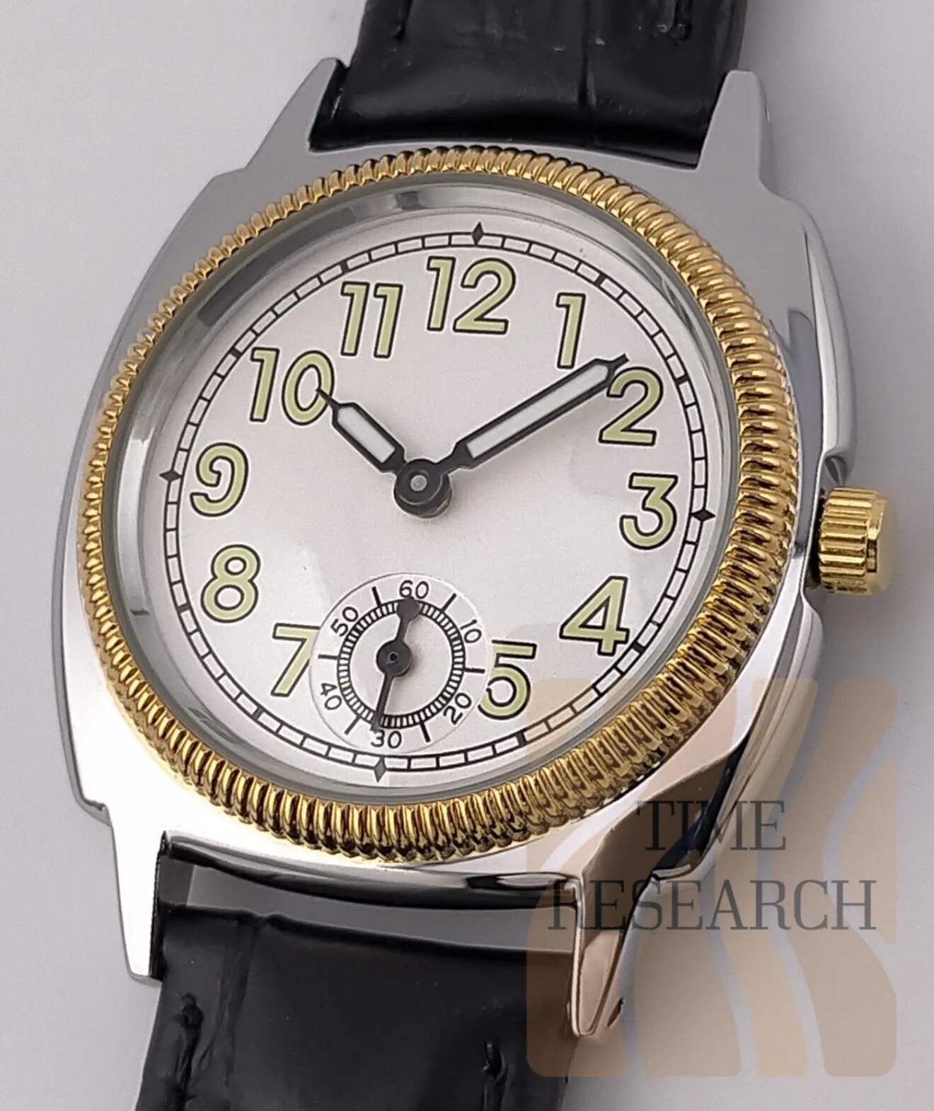 1926オイスタートリビュート【ヴィンテージゴールド/新品】スモールセコンド ⑥