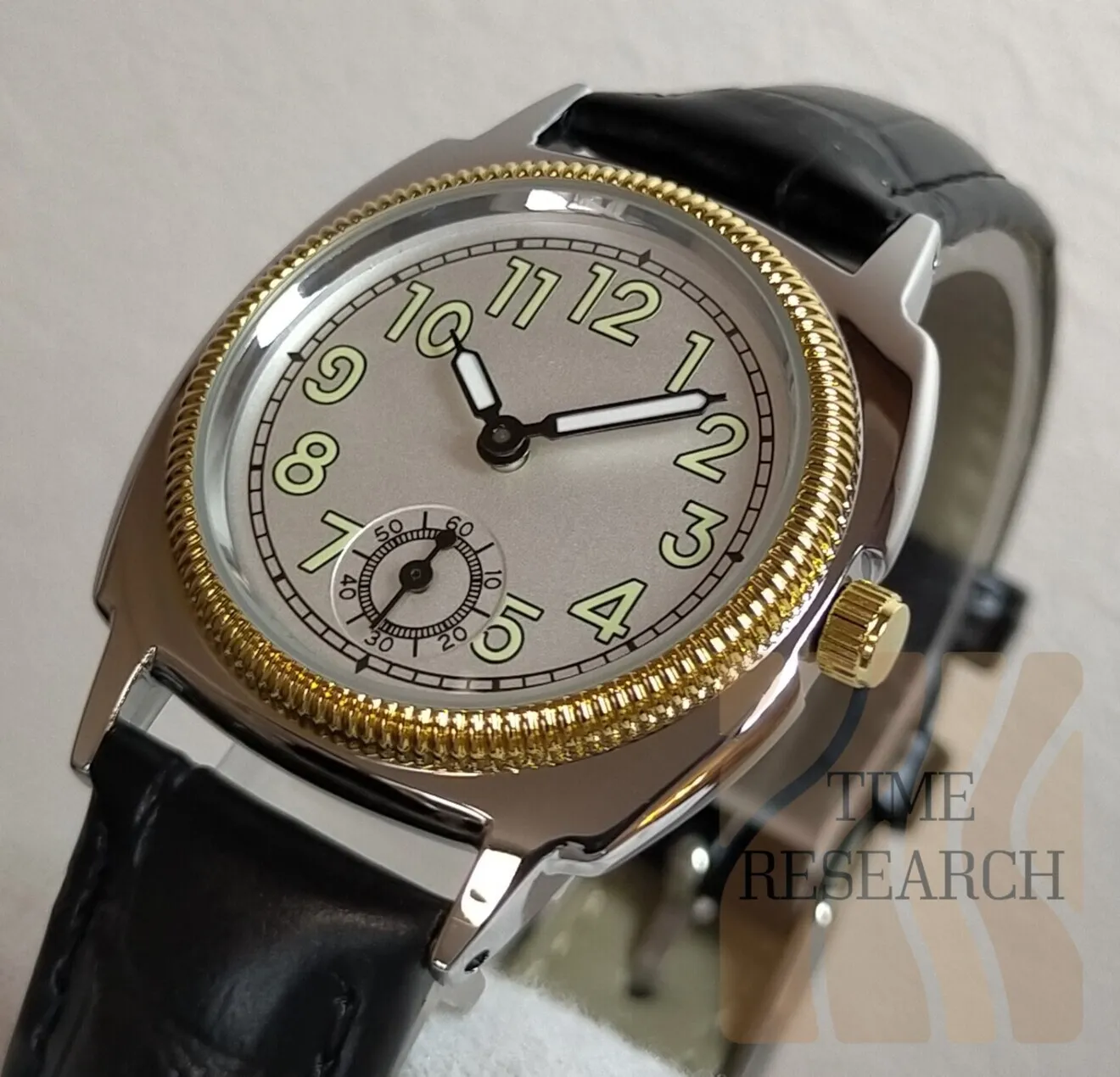 1926オイスタートリビュート【ヴィンテージゴールド/新品】スモールセコンド ⑥