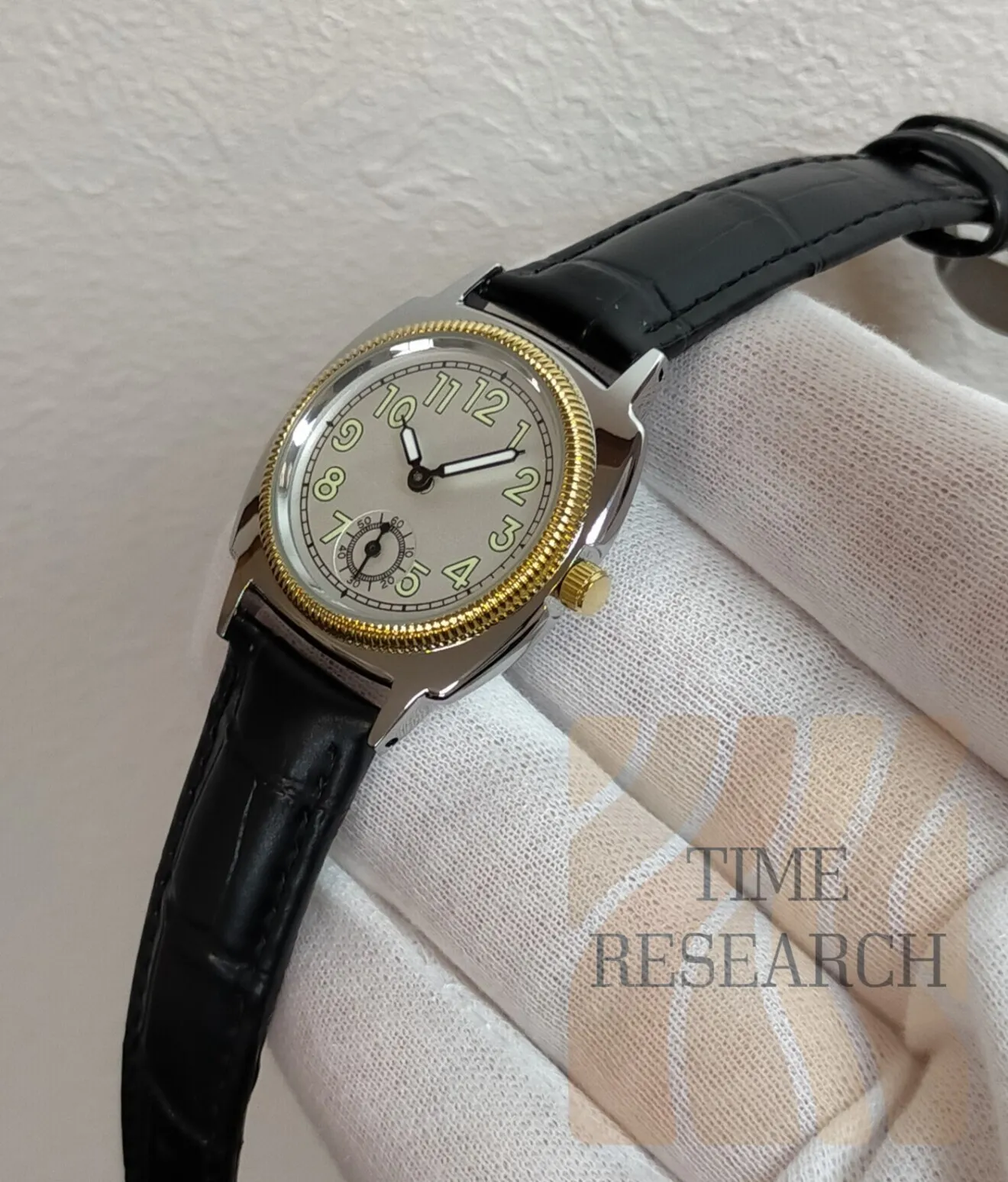 1926オイスタートリビュート【ヴィンテージゴールド/新品】スモールセコンド ⑥
