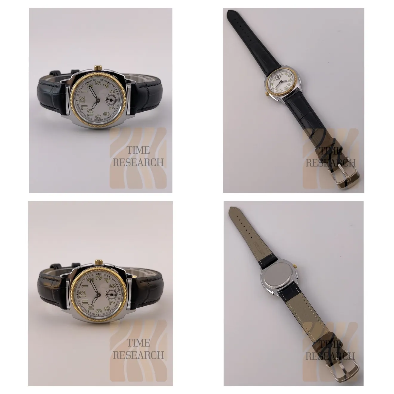 1926オイスタートリビュート【ヴィンテージゴールド/新品】スモールセコンド ⑥