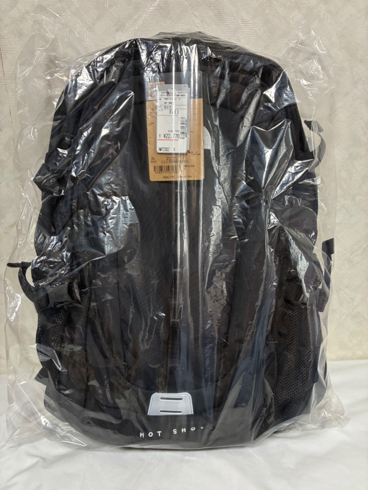 【新品】ノースフェイス NM72302 K 27L