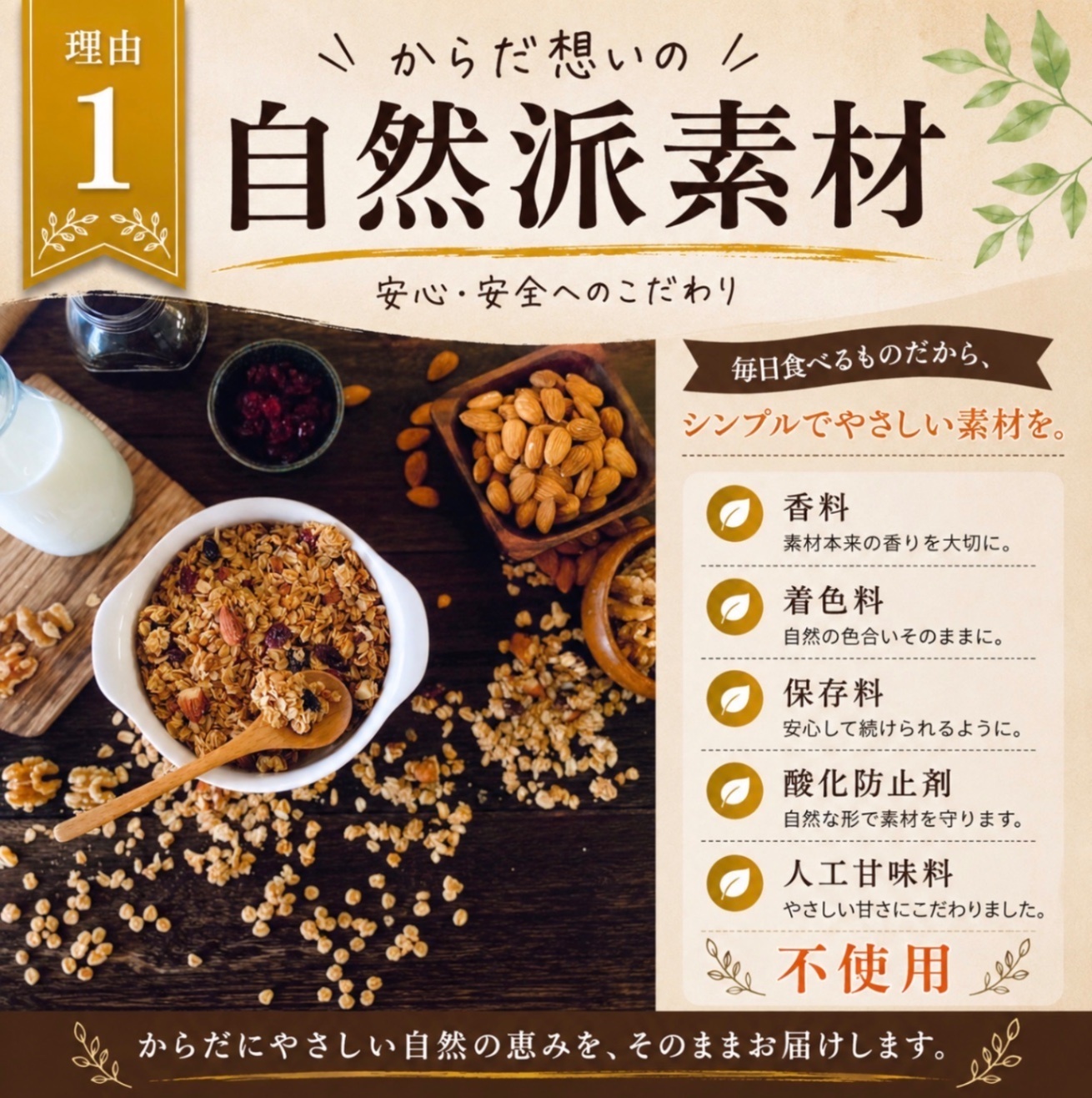 からだ想いの窯焼きグラノーラ　ジンジャーショック　200g×３袋
