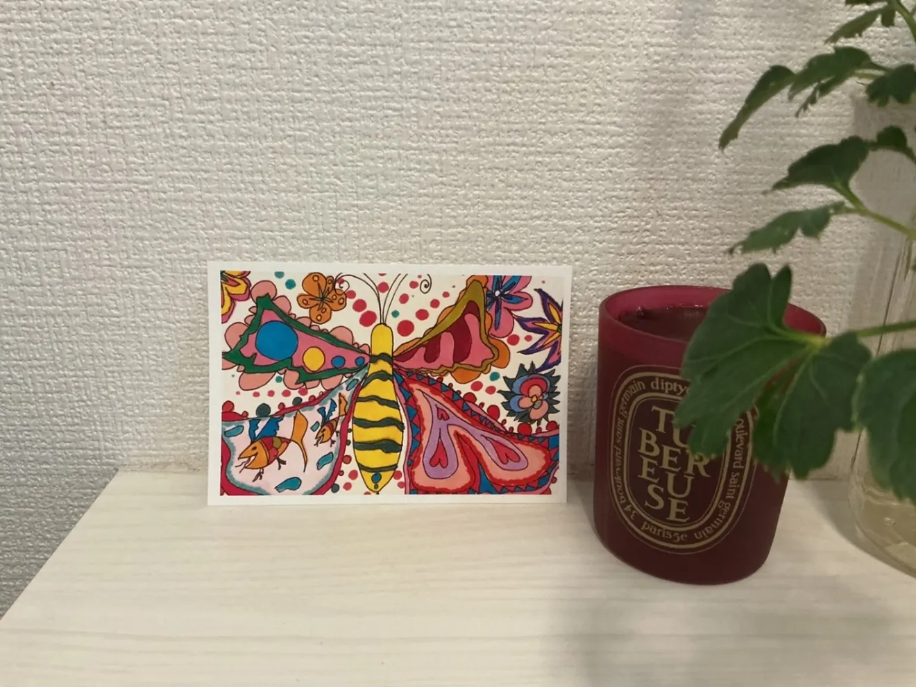 ポストカード3枚セット「Happy Butterfly」｜カラフル蝶々イラスト