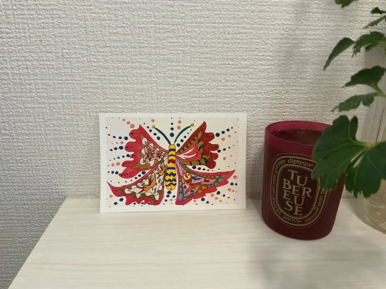 ポストカード3枚セット「Happy Butterfly」｜カラフル蝶々イラスト
