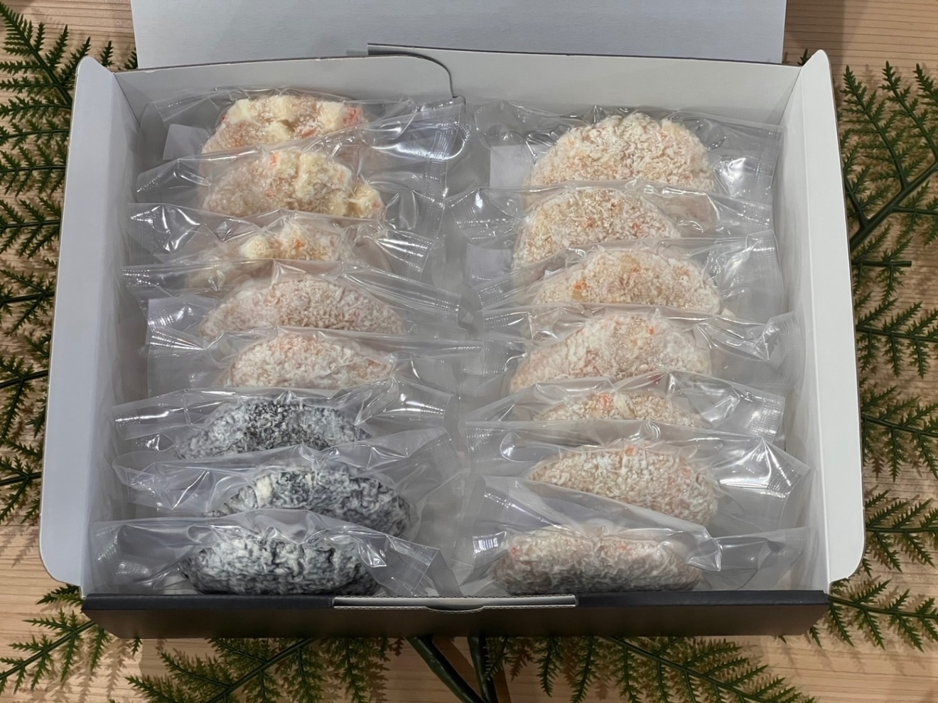 外はサクッと！中はフワッと‼︎  極の魚ロッケ　当店の人気の5種類