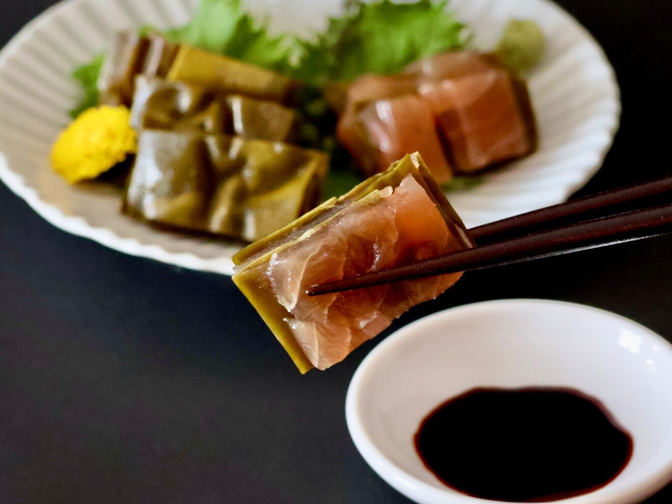 富山の昆布締め食べ比べセット｜白エビ＋選べる2種