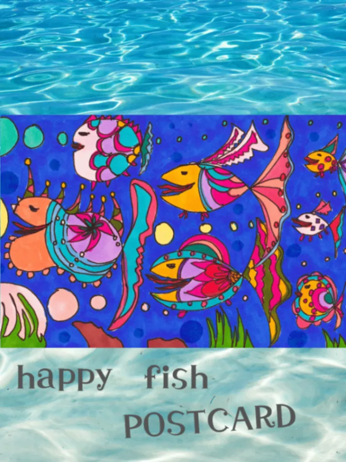 Happy Ocean ポストカード6枚セット