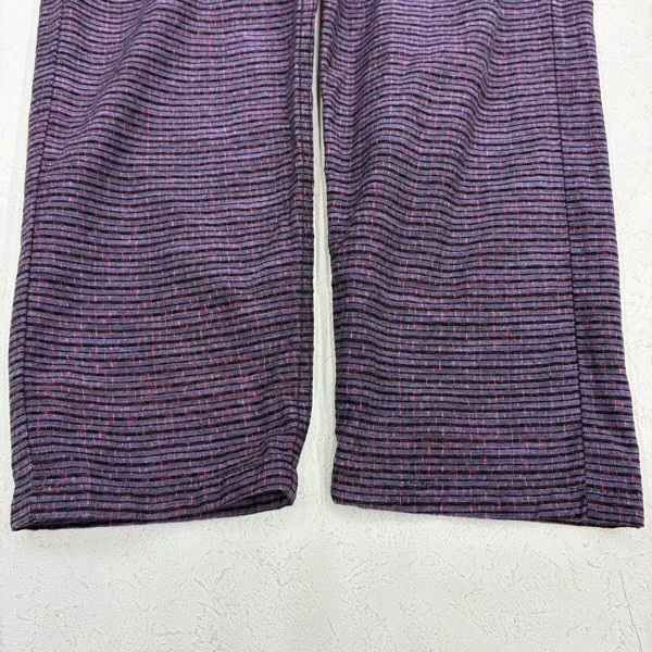 久留米絣　儀右ヱ門  もんぱん　M　パープル系　