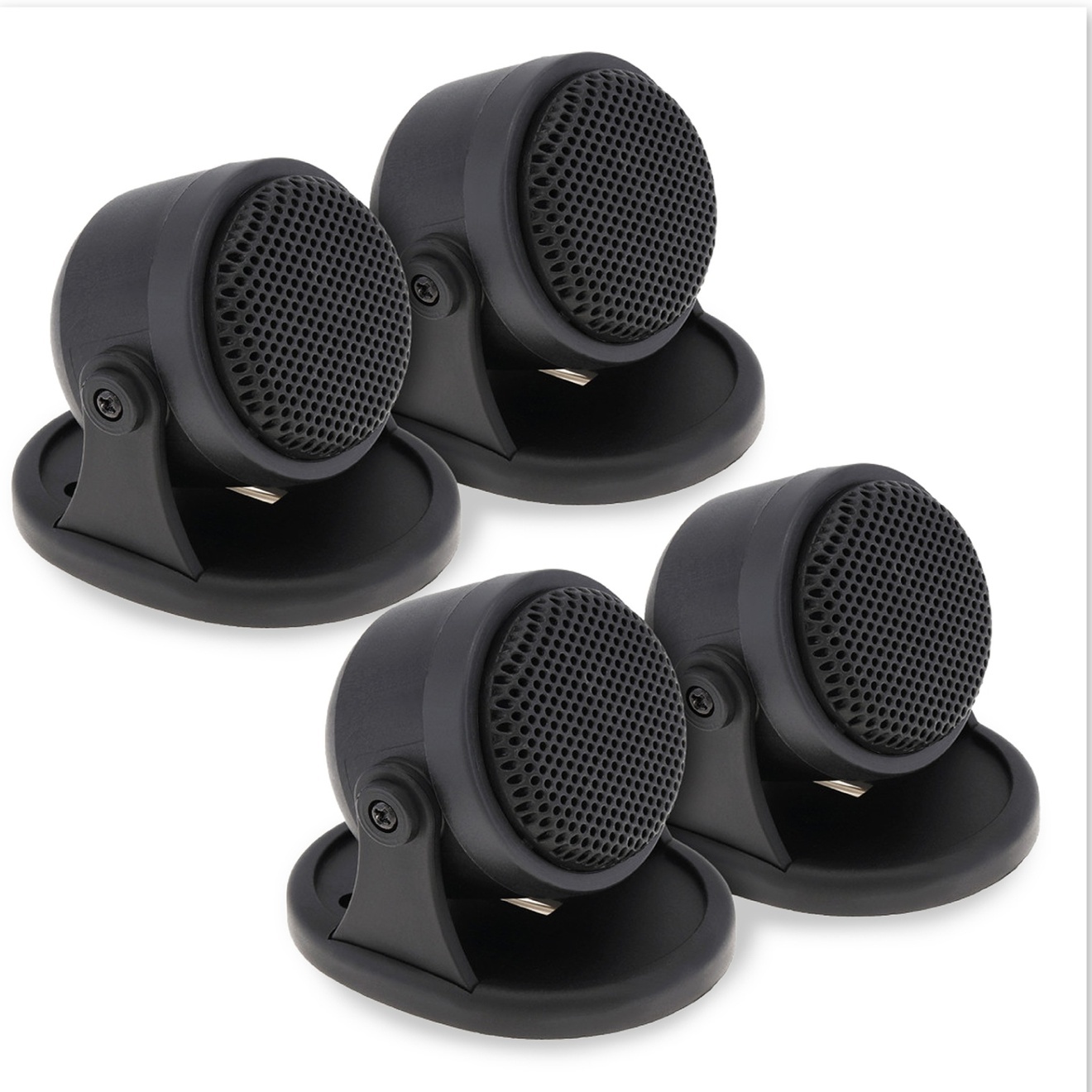 カースピーカー ツイーター 車 サテライト 指向性 サラウンド オーディオ 12V 20W 4個