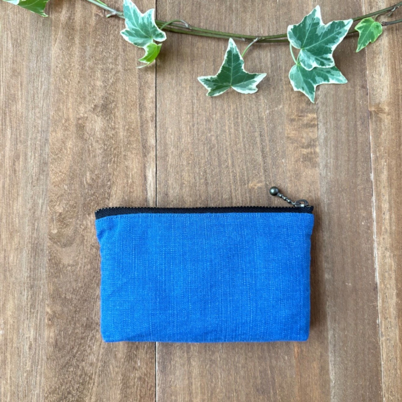 手刺繍ポーチ(小)・夜空