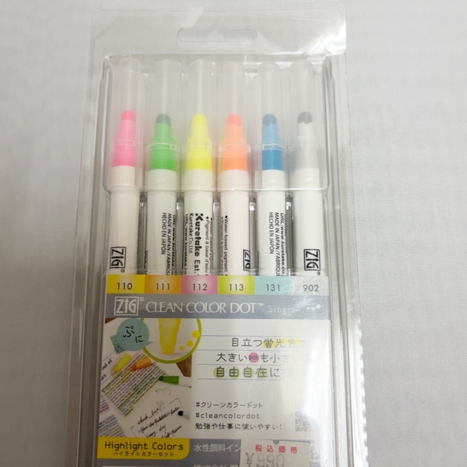 クレタケ　ZIGクリーンカラードット〈ハイライト〉
