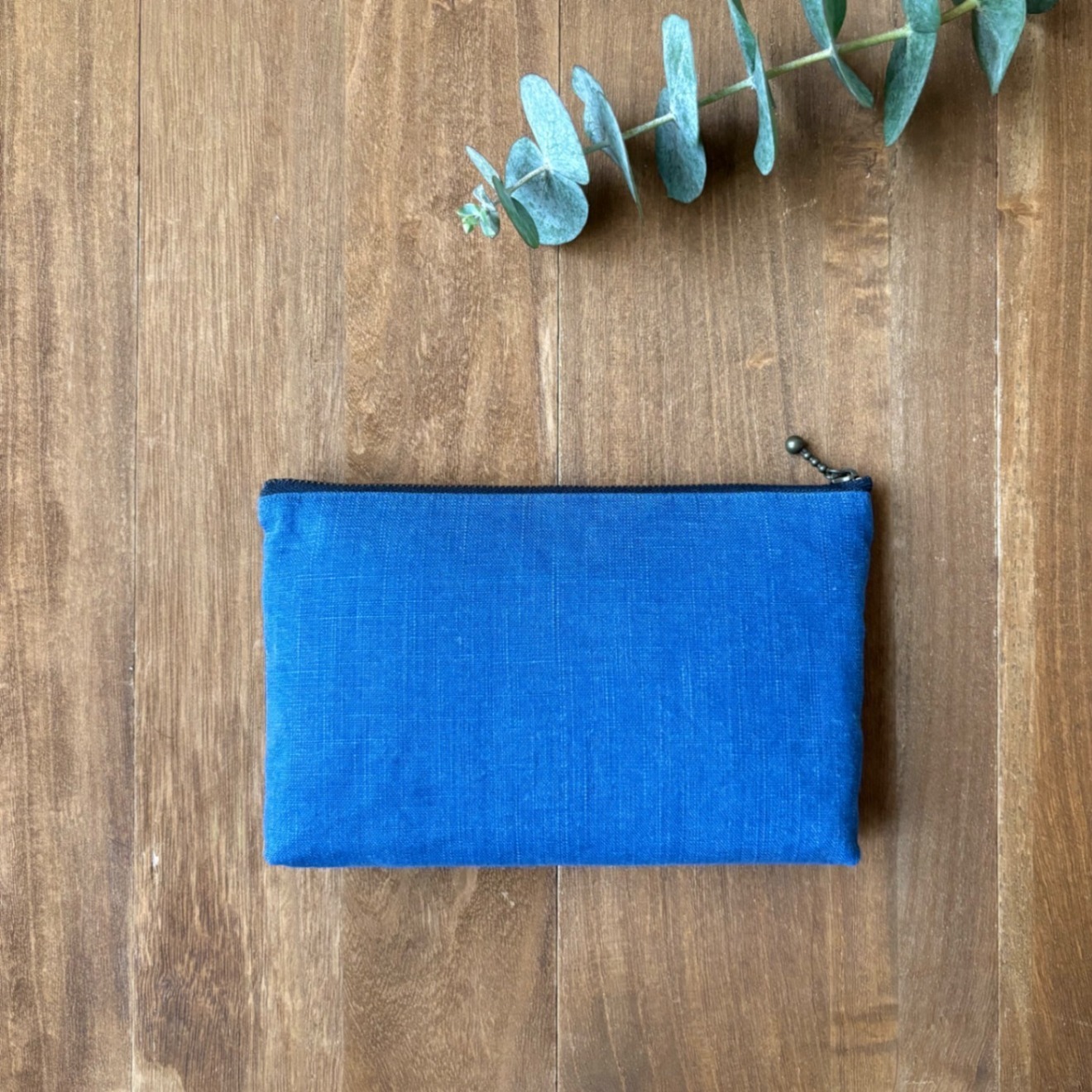 手刺繍ポーチ(大)・夜空