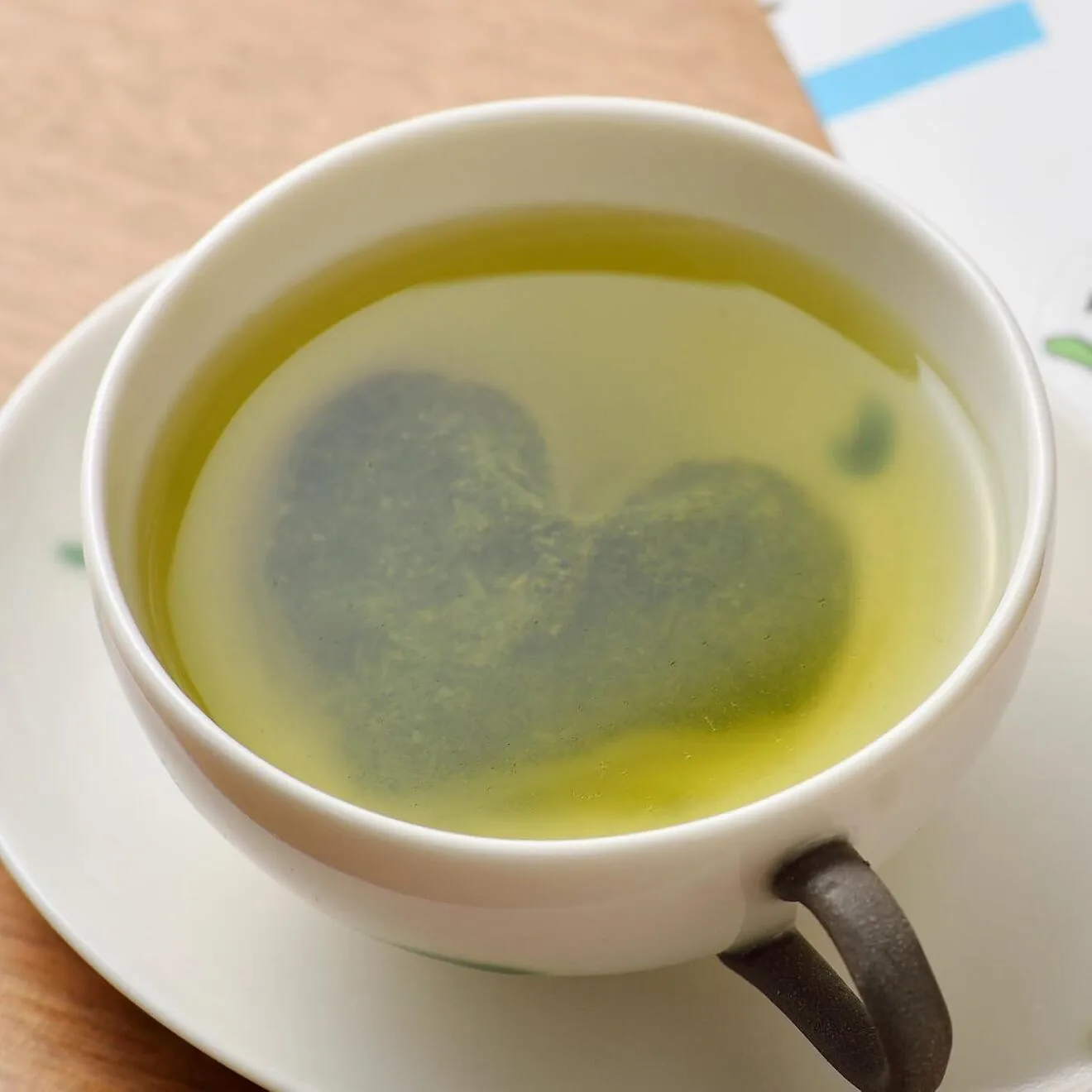ハートのお茶ギフト10個入 手書き筆文字「感謝」HappyHeart茶 玉露いさむ 日本茶